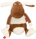 Sigikid 42828 kaisukaru lammas dotte dot, country crunchy pl&uuml;&uuml;skuju, tegelaskuju t&auml;idisega m&auml;nguasi kollektsioneerimiseks, m&auml;ngimiseks, kallistamiseks, lastele alates 12 kuust, valge/pruun/lammas 32 cm