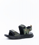Poiste sandaalid 444210 02, oliiv/must