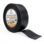 Pvc p&otilde;randaliist - elastne sokliliist 70/20 must, 5 m