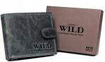Ehtsast nahast rahakott meestele Always Wild, must