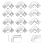 12 tk 90 kraadise led nurgakonnektorite komplekt, valge, 24 tk Phillips kruvidega, v-kujuline led riba nurgakonnektor, kanali p&ouml;&ouml;rdliitmik, nurgaliitmik v-kujulisele alumiiniumprofiilile perele