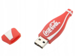 USB pulk M&auml;lupulk 128 Gb Usb pudel Coca Cola punane valge