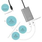 i-tec Thunderbolt&trade; 3 Dual DisplayPort Adapter