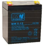 Aku MWPower MW 12V 5Ah F2(250) AGM