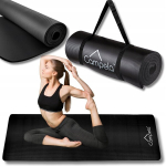 Suur treeningmatt jooga fitness pehme paks 1,5 cm