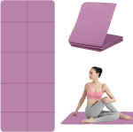 Kokkupandav joogamatt - Tpe treeningu pilatese matt - joogamatt - fitnessmatt - 183 x 61 cm, 5 mm paks, spordimatt pilatese, v&otilde;imlemise, reisimise ja spordi jaoks