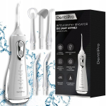 Juhtmevaba suuveepuhasti DentiPro SWF-01, 5 režiimi, 5 otsikut ja 300 ml veepaak, valge