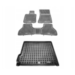 Kummist jalamatid ja pagasiruumi mattide komplekt Bmw X5 E70 2006-2013
