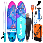 Sup-laud Zray Queen, m&otilde;eldud p&uuml;sti aerutamiseks, t&auml;ispuhutav, 320 cm, komplekt