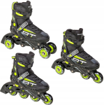 Rulluisud 3in1 Reguleeritavad Raven Profession Black/lime 31-35