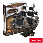 Cubicfun 3d pusle m&auml;nguasi, 155 osa, piraadilaev Queen Anne's Revenge