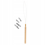 Aasadega niidit&otilde;mbur juuksepikenduste jaoks + 9 juukse mansetti (10 tk)