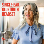 Poly - Voyager 4310 juhtmevabad uc k&otilde;rvaklapid koos laadimisjaamaga (plantronics) - &uuml;he k&otilde;rvaga peakomplekt - usb-c bluetooth adapter - &uuml;hildub teamsiga (sertifitseeritud), zoomi ja muuga