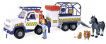 Veterinaaria p&auml;&auml;steauto koos haagisega Simba Fireman Sam