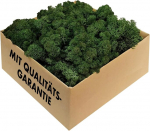 Gjs islandi sammal, konserveeritud sammal 200 g / 500 g / 1 kg / 4 kg samblapiltide, kaunistuste v&otilde;i k&auml;sit&ouml;&ouml; jaoks (tumeroheline, 200 g)