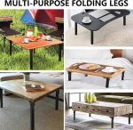 Zhuatek kokkupandavad lauajalad metallist m&ouml;&ouml;bli tugijalad 30 cm m&ouml;&ouml;bli asendusjalad kohvilauale kaasaskantava s&uuml;learvuti jalad asendusjalad voodilauale matkalauale 4 tk