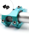 Lohill jalgratta lenkstangi vahet&uuml;kk, jalgratta lenkstangi varre vahet&uuml;kid, universaalsed jalgratta lenkstangi adapteri seibid alumiiniumsulamist, lenkstangi h&uuml;lss 25,4 kuni 31,8 mm, lenkstangi varre reduktor (1)