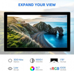 Wstirhy 10-tolline puutetundlik kaasaskantav monitor 1920 x 1200 16:10 Ips puuteekraan s&uuml;learvutile Raspberry Pi Pc