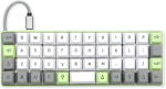 Drop Planck Acute klahvikatted &ndash; kompaktne ortolineaarne vormifaktor Pbt v&auml;rvainega sublimeeritud klahvikatted oem profiiliga Cherry Mx l&uuml;lititele ja kloonidele (acute Keycaps)