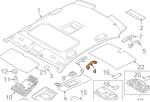 BMW Eesmine K&auml;epide F10 F25 F15 Originaal 51168052676