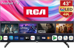 Rca Qled teler 43 tolli (108 cm), Uhd Smart Tv, Wifi, Bluetooth, 4k Hdr, App Store, kolmekordne tuuner (dvb-c/s/s2/t/t2)