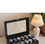 Kellakarp 12 sektsiooniga, 20,2 x 30,2 x 7,8 cm, Must