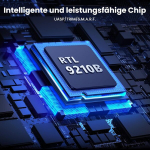 Ugreen M.2 Ssd adapter Ssd korpus M2 korpus Usb 3.2 10gbps Gen2 alumiiniumist M.2 Ssd korpus Nvme ja Sata Ssd ketastele 2280/2242/2230/2260, &uuml;hildub 970 Pro, 970 Evo jne.