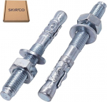Skir'co Kiilankur M10 x 90 mm, metallist t&uuml;&uuml;blid, poldiankur, m&uuml;&uuml;rikinnitus, betooni paisumisankur (6 tk)