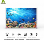 Aoihrraan 2,2 x 1,5 m veealuse maailma taust, akvaariumi loomad, v&auml;rvilised korallid, troopilised kalad, merep&otilde;hja stseen, fotograafia, beebipidu, merineitsi teemaline pidu, s&uuml;nnip&auml;evapidu, lapse portree fotostuudio