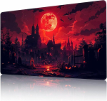 Mtg m&auml;ngumatt 24 x 14 tolli tcg kaardim&auml;ngude matt &otilde;mmeldud servade ja sileda kummipinnaga kaardim&auml;ngude jaoks, libisemiskindel m&auml;ngumatt, lahingum&auml;ngu matt koos tasuta hoiukotiga