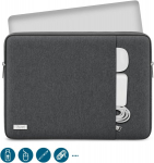 Tecool s&uuml;learvutikott 15,6-tolline s&uuml;learvutikott, veekindel s&uuml;learvuti &uuml;mbris kaitse&uuml;mbris 15&ndash;15,6-tollisele hp dell lenovo thinkpad ideapad acer asus chromebook samsungile, space grey