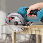 Brushless ketassaag, 20v juhtmeta ketassaag, 1080rpm, maksimaalne l&otilde;ikes&uuml;gavus 40mm, k&auml;eshoitav k&auml;sit&ouml;&ouml;saag koos aku ja laadijaga l&otilde;ikamiseks