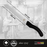 Solingen leivanuga, sakilise servaga, roostevabast terasest tera, mitmek&uuml;lgne kasutamine leiva, saiakeste, k&uuml;psetiste jaoks, valmistatud Saksamaal