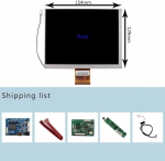 Monitor Vsdisplay 7-tolline 800 x 600 4:3 claa070ma0acw lcd 60 kontaktiga tft monitor lcd kontrollerkaardiga diy dcs/flighter simulaatorile