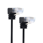 Xiwai &uuml;li&otilde;huke cat6 ethernet kaabel rj45 angled 25 cm utp v&otilde;rgukaabel patch kaabel 90 kraadi cat6a lan s&uuml;learvutile ruuterile tv box