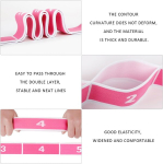 1 elastne riba, elastne riba spordiks, j&otilde;usaalivarustuse tarvikud, joogav&ouml;&ouml; venituseks, j&otilde;usaalivarustus, treeningvarustus, veniv elastne riba, venitust toetav v&ouml;&ouml; (roosa)