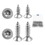 180 tk. Puidukruvid (4x12mm, 4x16mm) Roostevaba teras Torx