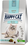 Happy Cat Sensitive Haut&Skin t&auml;iskasvanud kassidele, naha ja karva hoolduseks, 300 g