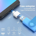 USB pulk Usb 3.0 m&auml;lupulk 64 Gb (2 tk.) C-t&uuml;&uuml;pi adapteriga