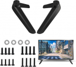 Universaalne teleri alus, teleri jala komplekt koos kruvidega, teleri alus, jalgade alus, teleri alus, teleri kinnitused, teleri kinnitused, teleri kronstein, asendusteleri jala komplekt, enamikule teleritele suurusega 27 kuni 55 tolli