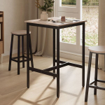 Baarilaud, 60 x 60 x 92 cm, Hallikas-Must, Baarilaud, VASAGLE LBT025B02, 60 x 60 x 92 cm, Hallikas-Must