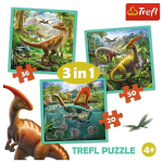 Pusle 169 h&auml;mmastavat dinosauruste maailma / *3in1tk