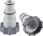 Basseini adapter A - voolikuadapter basseinile 38 mm ja 32 mm - basseini tarvikud voolikuotsik tihendusr&otilde;ngaga (2 tk komplekt)