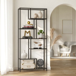 Raamaturiiul, 30 x 80 x 180 cm, Must