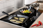 Mepra Glamour Diamond Square Grill grillpann, 18/10 roostevaba teras, l&auml;bim&otilde;&otilde;t 28 cm