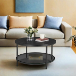 Kohvilaud, elutoalaud, 80 x 46 cm, Marmor Must-Tindimust