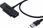 Poppstar usb 3.1 gen 1 type a k&otilde;vaketta adapter (hdd ssd c3000.6-m064 2.5 ja 3.5 tolli), kuni 5 gbps, toetab uasp, 1 m kaabli pikkus (toiteplokk valikuline)