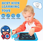 Nobes lcd kirjutustahvel lastele, maagiline tahvel m&auml;nguasi alates 3 4 5 6 7 8 aastat, 10-tolline joonistustahvel, maagiline tahvel, j&otilde;ulude v&auml;ikesed kingitused lastele poistele (sinine)