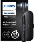 Philips Sonicare Protectiveclean 4500 elektriline hambahari Hx6830/53 - sonichambahari 2 puhastusprogrammi, survekontrolli, taimeri ja reisivutlariga - must