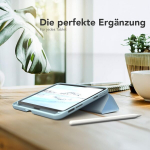 Eazy Case kaitse&uuml;mbris pliiatsi hoidjaga Ipad Mini 6 2021 &uuml;mbrisele 8.3 tolline &uuml;mbris pliiatsi hoidjaga tahvelarvuti kate puutepliiats nutikas &uuml;mbris statiiviga klapp&uuml;mbris automaatse unerežiimi &auml;ratus&uuml;mbris sinine